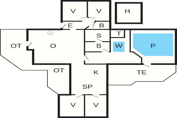 Foto van 10 persoons vakantie huis in Væggerløse-By Traum - FloorPlan