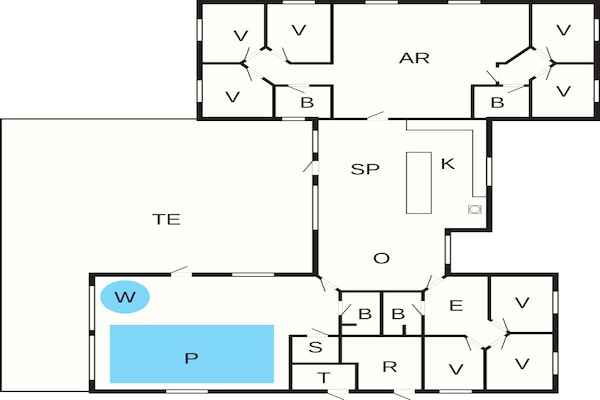 Foto van Luxe strandhuis -- By Traum Ferienwohnungen - Vakantiehuis in Bagenkop - FloorPlan