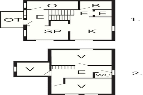 Foto van 6 persoons vakantie huis in LONEVÅG-By Traum - Vakantiehuis in Lonevåg - FloorPlan