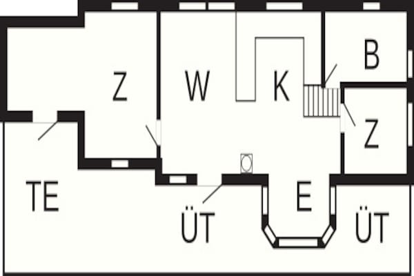 Foto van 6 persoons vakantie huis in Hovborg-By Traum - Vakantiehuis in Hovborg - FloorPlan