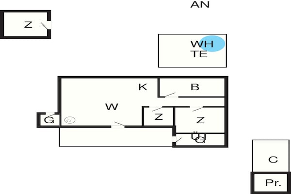 Foto van 6 persoons vakantie huis in Vinderup-By Traum - Vakantiehuis in Vinderup - FloorPlan