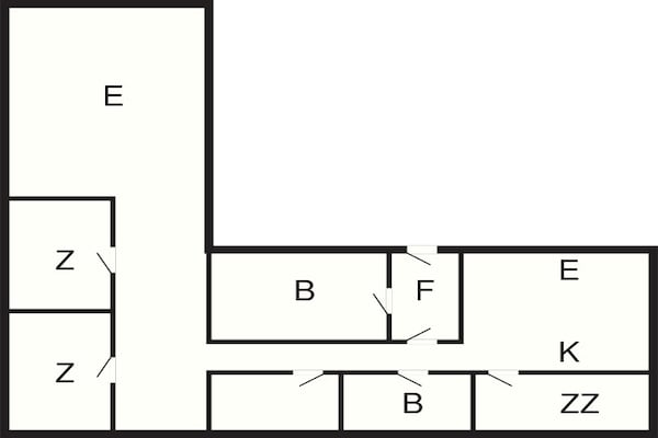 Foto van Luxe toevluchtsoord in Lokken -- By Traum Ferienwohnungen - FloorPlan