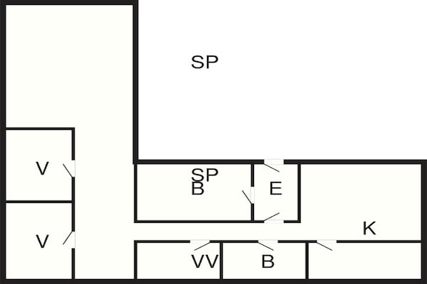 Foto van Luxe toevluchtsoord in Lokken -- By Traum Ferienwohnungen - FloorPlan