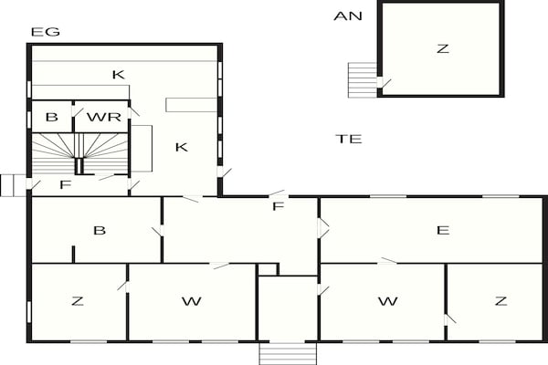 Foto van 5 sterren vakantie huis in SIMRISHAMN - Vakantiehuis in SIMRISHAMN - FloorPlan