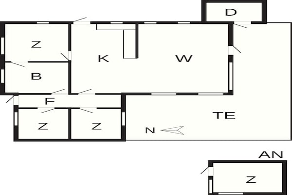 Foto van Meerzicht Verborgen schat -- By Traum Ferienwohnungen - FloorPlan