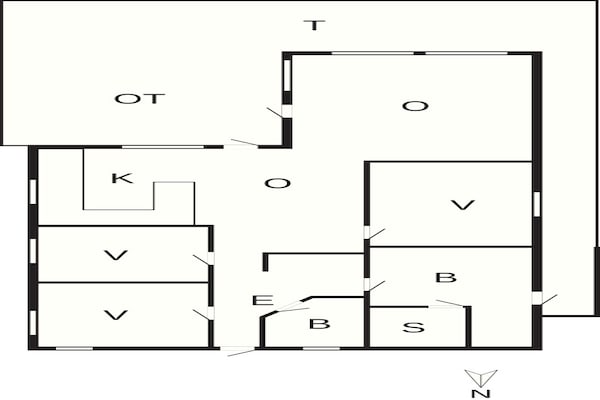 Foto van 5 sterren vakantie huis in Væggerløse - Vakantiehuis in Væggerløse - FloorPlan