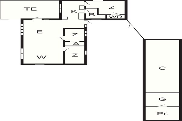Foto van 6 Personen vakantie huis in Haderslev - Vakantiehuis in Haderslev - FloorPlan