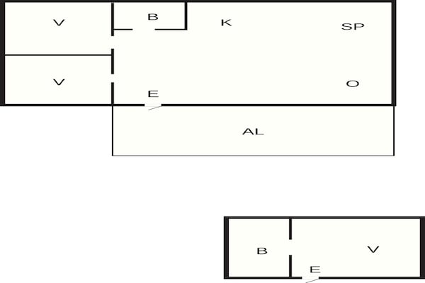 Foto van 8 Personen vakantie huis in Löttorp - Vakantiehuis in Löttorp - FloorPlan