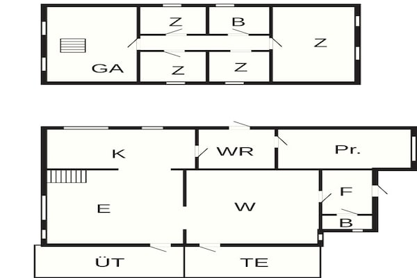 Foto van 6 Personen vakantie huis in Hadsund - Vakantiehuis in Hadsund - FloorPlan