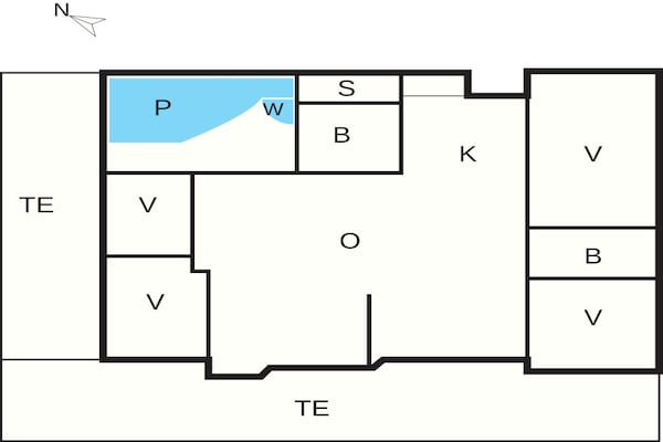 Foto van 5 sterren vakantie huis in Juelsminde - Vakantiehuis in Juelsminde - FloorPlan