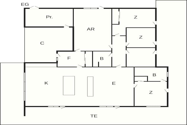 Foto van 5 sterren vakantie huis in Skals - Vakantiehuis in Skals - FloorPlan
