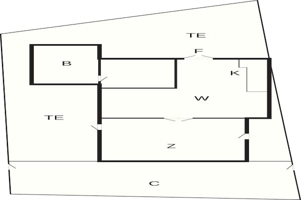 Foto van 5 sterren vakantie huis in Karrebæksminde - Vakantiehuis in Karrebæksminde - FloorPlan
