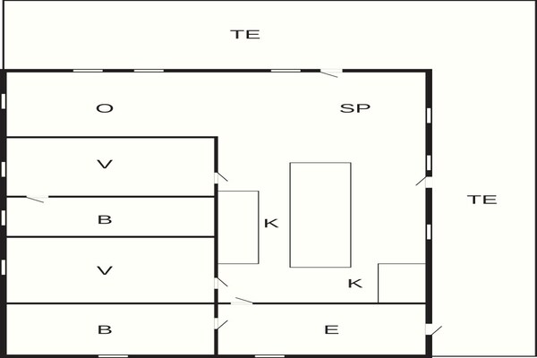 Foto van 5 sterren vakantie huis in Væggerløse - Vakantiehuis in Væggerløse - FloorPlan