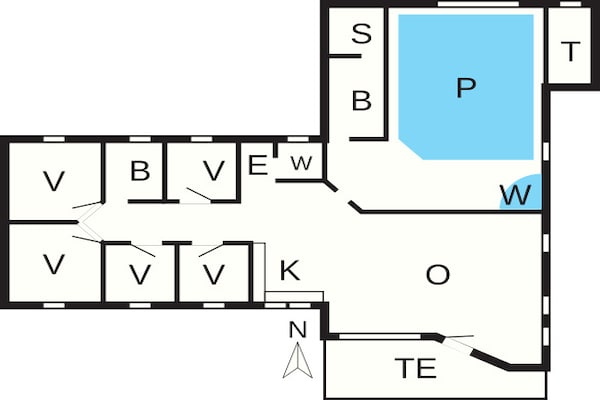 Foto van Luxe retraite met zwembad -- By Traum Ferienwohnungen - FloorPlan