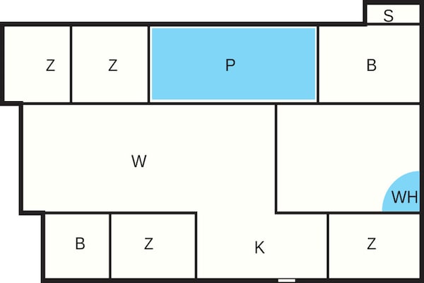 Foto van 4 sterren vakantie huis in Otterup - Vakantiehuis in Otterup - FloorPlan