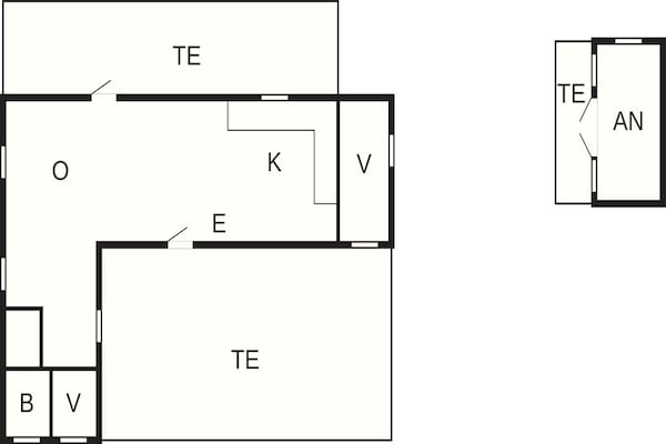 Foto van 4 sterren vakantie huis in ÖREGRUND - Vakantiehuis in ÖREGRUND - FloorPlan