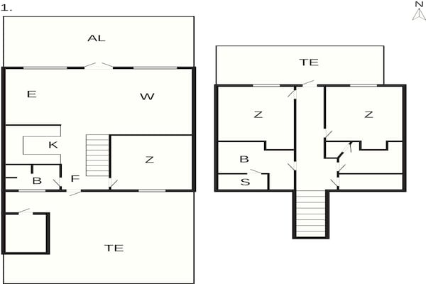 Foto van 5 sterren vakantie huis in Aabenraa - Vakantiehuis in Aabenraa - FloorPlan