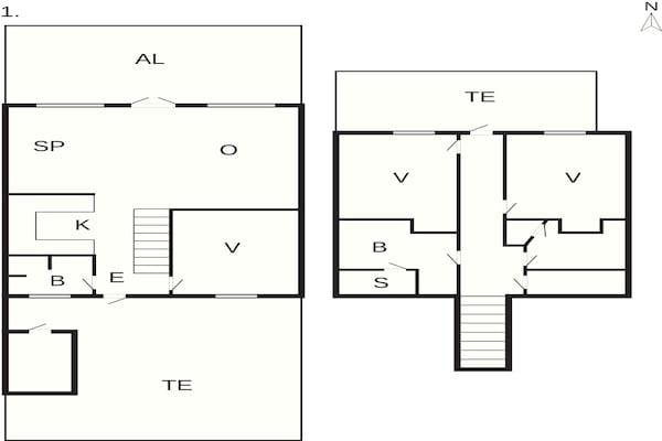 Foto van 5 sterren vakantie huis in Aabenraa - Vakantiehuis in Aabenraa - FloorPlan