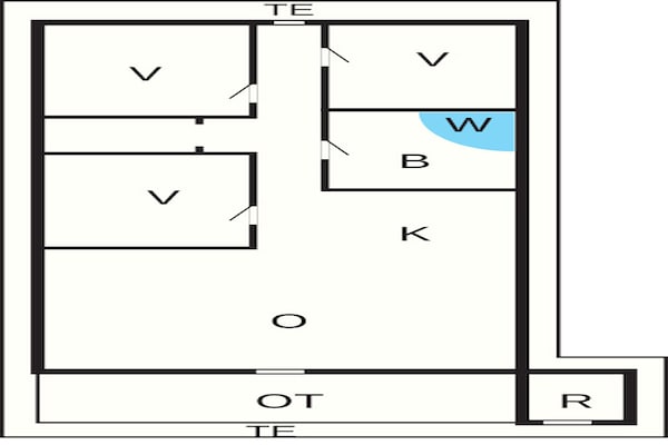 Foto van 6 persoons vakantie huis in Juelsminde-By Traum - Vakantiehuis in Juelsminde - FloorPlan