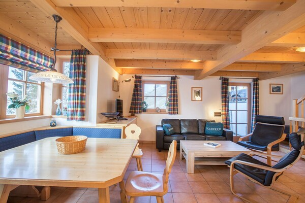 Foto van Chalet in Wald im Pinzgau bij Skigebied - Vakantiehuis in Wald-Königsleiten - LivingRoom