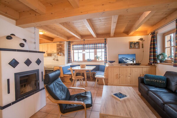 Foto van Chalet in Wald im Pinzgau bij Skigebied - Vakantiehuis in Wald-Königsleiten - LivingRoom