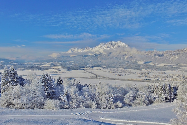 Foto van Chalet in Tirol bij St. Johanns piste - Vakantiehuis in St. Johann in Tirol - ExteriorWinter