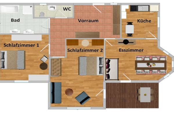 Foto van 1 in het romantische gastenverblijf Annas-Home - Vakantiehuis in Ratsch - Untagged