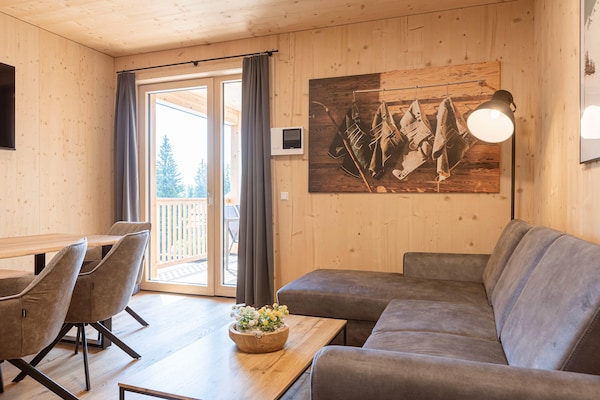 Foto van Appartement met 2 slaapkamers & sauna - Vakantiehuis in Lachtal - LivingRoom