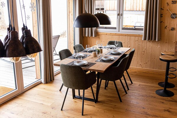 Foto van Chalet met bubbelbad - Vakantiehuis in Sankt Georgen am Kresichberg - DiningRoom