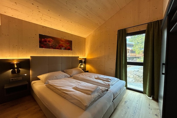Foto van Chalet met sauna op balkon - Vakantiehuis in Turrach - BedRoom