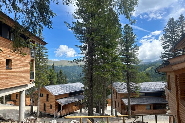 Foto van Chalet met sauna op balkon - Vakantiehuis in Turrach - ViewSummer