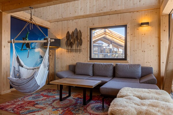 Foto van Chalet met sauna op balkon - Vakantiehuis in Turrach - LivingRoom