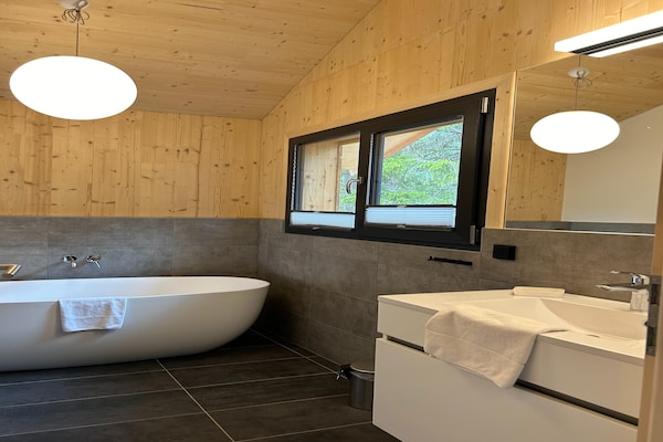 Foto van Luxe chalet met binnensauna - Vakantiehuis in Turrach - BathRoom