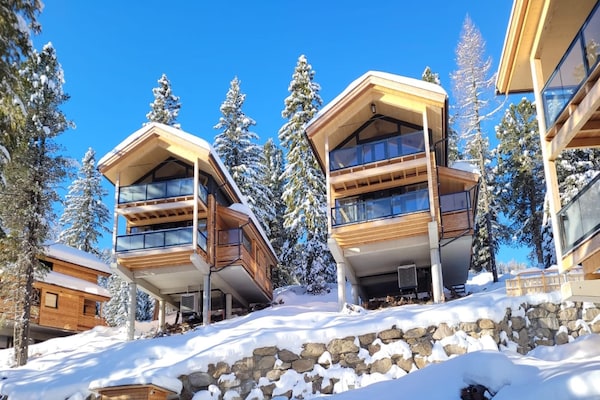 Foto van Luxe chalet met binnensauna - Vakantiehuis in Turrach - ExteriorWinter