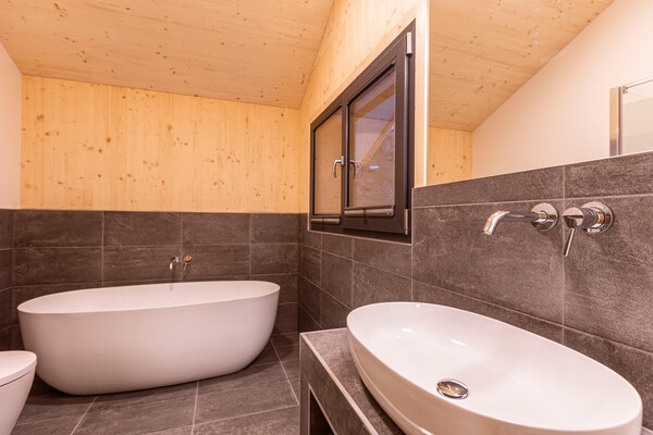 Foto van Luxe chalet met sauna - Vakantiehuis in Turrach - BathRoom