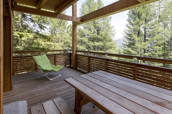 Foto van Luxe chalet met Finse sauna - Vakantiehuis in Turracherhöhe - TerraceBalcony