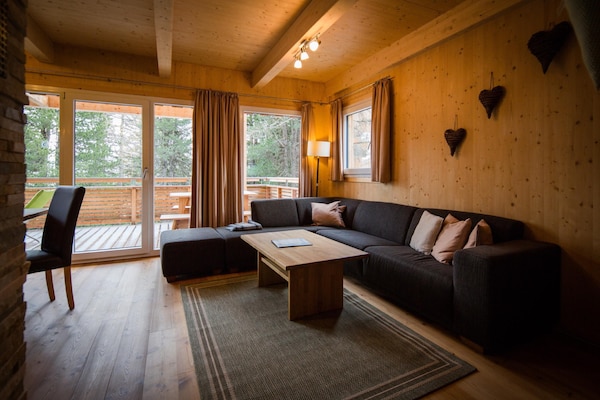 Foto van Luxe chalet met Finse sauna - Vakantiehuis in Turracherhöhe - LivingRoom