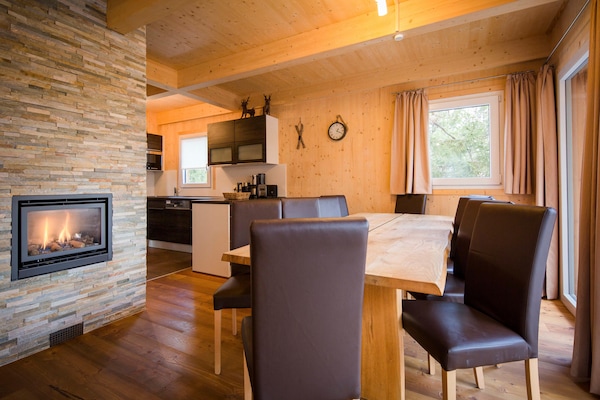 Foto van Luxe chalet met Finse sauna - Vakantiehuis in Turracherhöhe - DiningRoom
