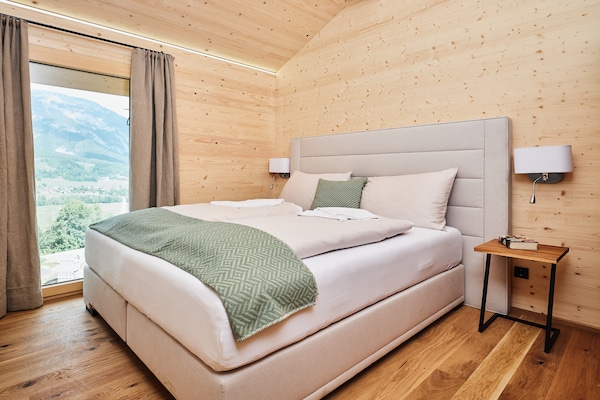 Foto van Luxe chalet met zwembad en sauna bij de skilift - Vakantiehuis in Ennsling - BedRoom