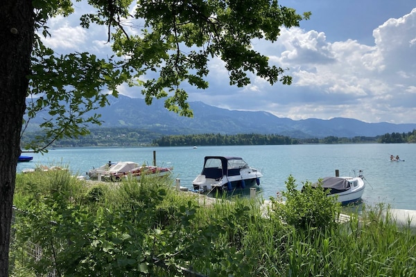 Foto van Direct gelegen aan het Drau-stuwmeer. - Vakantiehuis in Feistritz i.R. - Untagged
