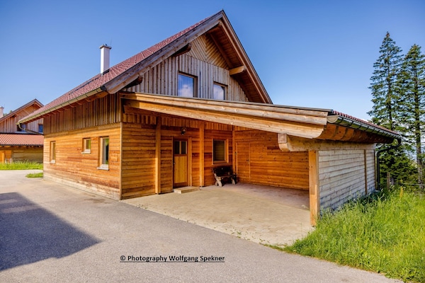 Foto van Chalet in Karinthië met sauna bij skipistes - Vakantiehuis in Sankt Gertraud-Weinebene - ExteriorSummer