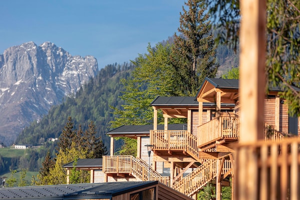 Foto van Luxe chalet met vaatwasser in de omgeving - Vakantiehuis in Kötschach-Mauthen - ExteriorSummer