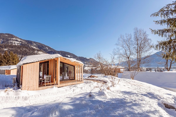 Foto van Luxe chalet met vaatwasser in de omgeving - Vakantiehuis in Kötschach-Mauthen - ExteriorWinter