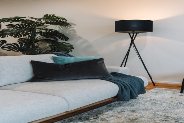 Foto van Appartement met 3 slaapkamers en jacuzzi aan het meer - LivingRoom