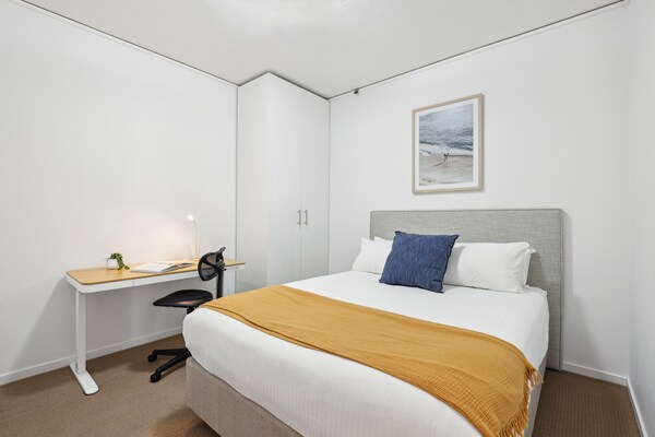 Foto van Appartement met 3 slaapkamers, uitzicht op de oceaan, fitnessruimte en zwembad - BedRoom