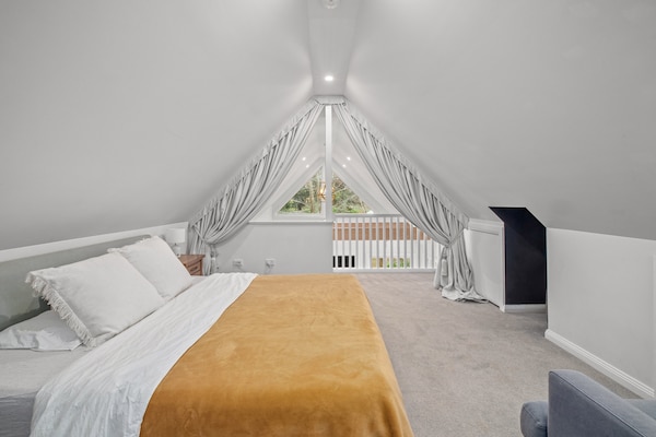 Foto van Familievakantiehuis met 4 slaapkamers in Old Majors, Southern Highlands - BedRoom