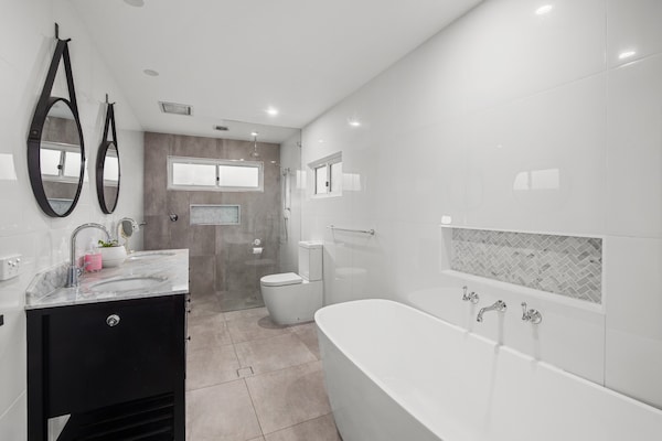 Foto van Familievakantiehuis met 4 slaapkamers in Old Majors, Southern Highlands - BathRoom
