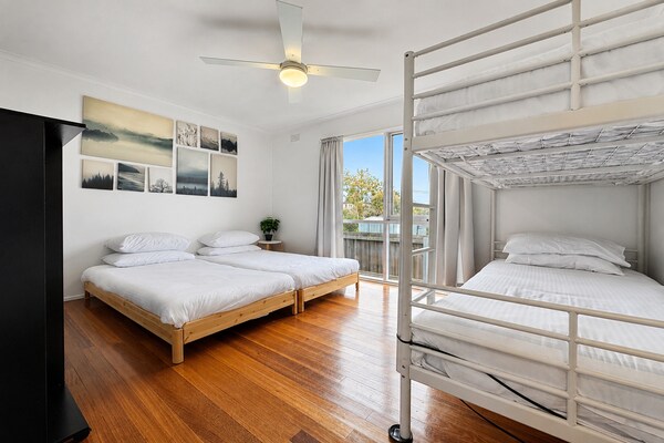 Foto van Een oase aan de kust met 3 slaapkamers en panoramisch uitzicht. - BedRoom