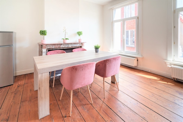 Foto van Appartement in de Oude Stad van Antwerpen - Vakantiehuis in Antwerp - DiningRoom