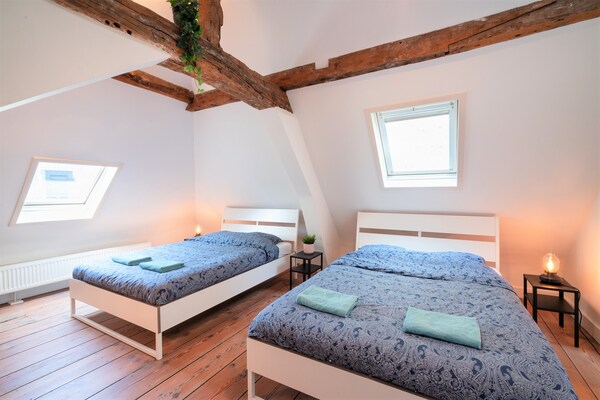 Foto van Appartement in de Oude Stad van Antwerpen - Vakantiehuis in Antwerp - BedRoom